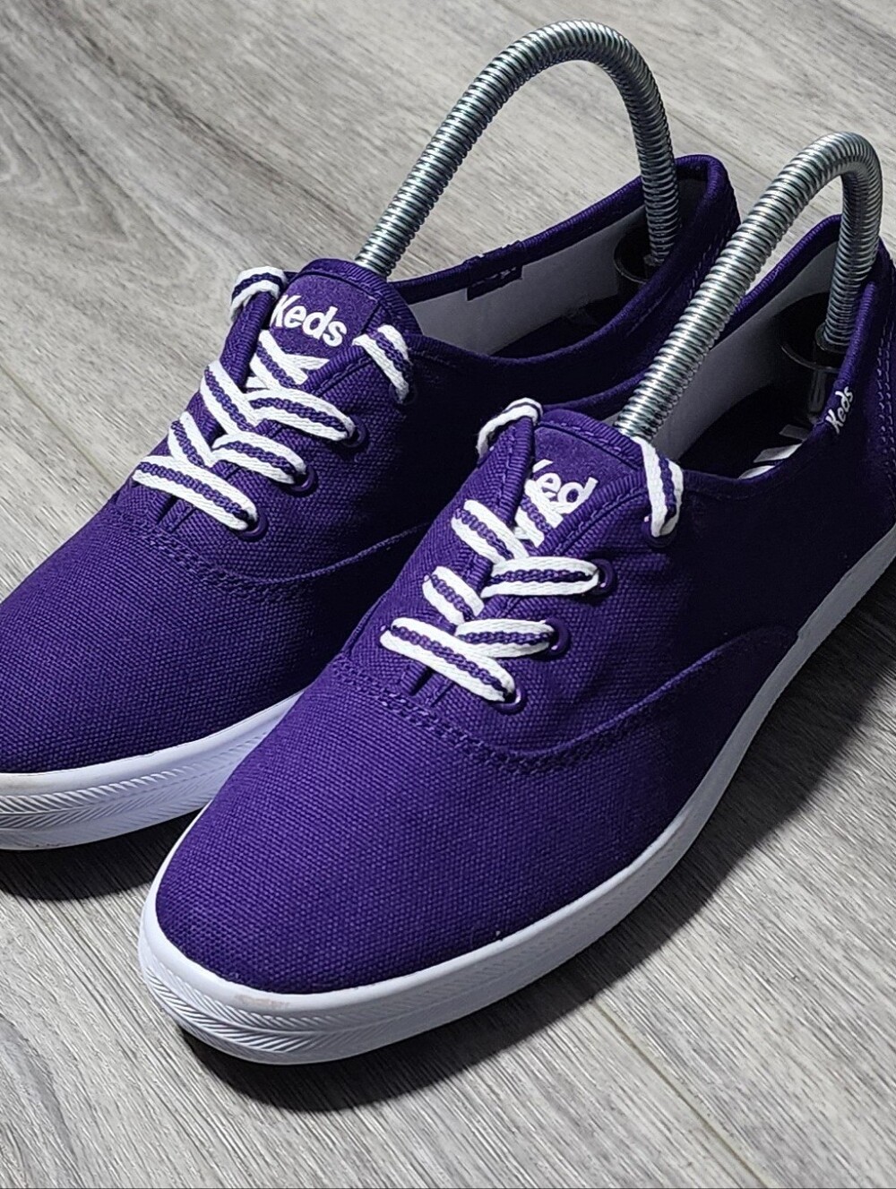 NWOB Keds Champion Dewy Purple Canvas Sneakers Womens Size 7.5